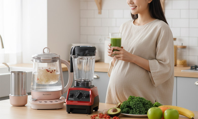 vitamix-調理機-精力湯-孕媽咪-綠拿鐵-孕婦-懷孕-健康-照護-飲食-北鼎-粉漾壺-