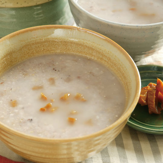 潤腸-養胃-芋頭五穀鹹粥-Vitamix調理機-陳月卿