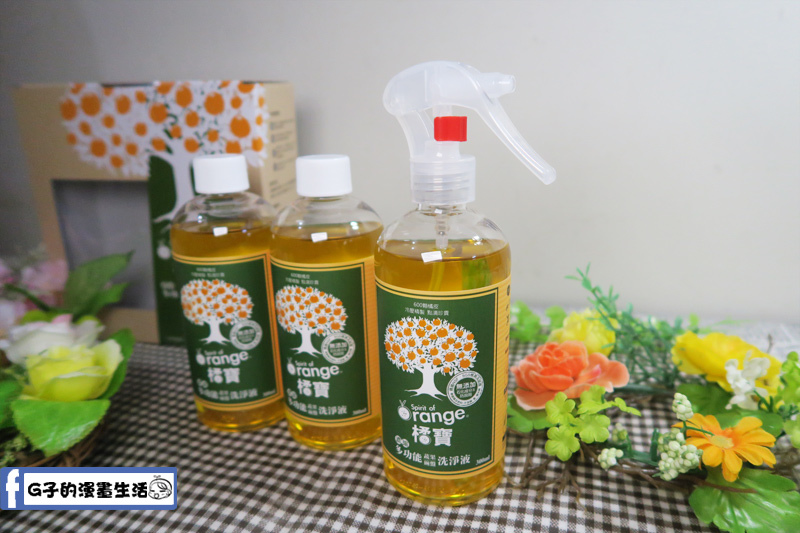橘寶_gbao_多功能_清潔液_打掃_清潔_大掃除_洗碗精_除油垢_部落客_分享_G子的漫畫生活