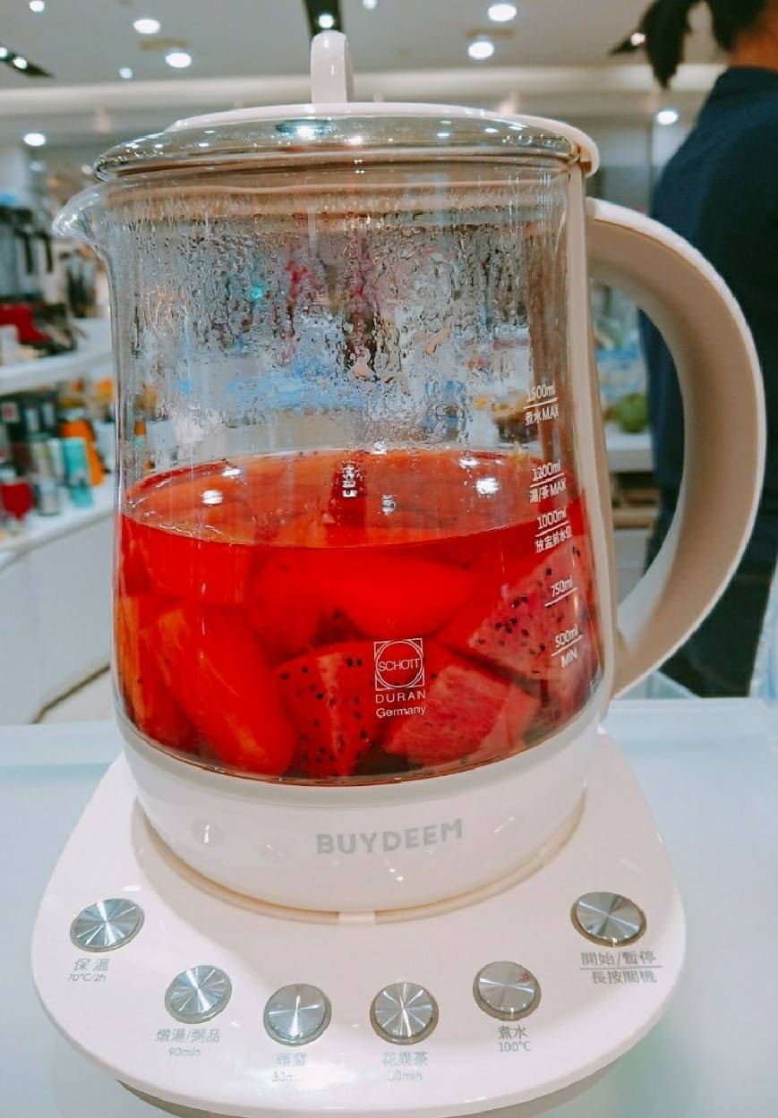 大侑_百貨分享會_水果茶_決明子_特飲_北鼎_美顏壺