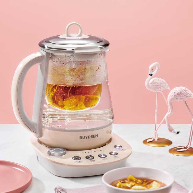 夏季一日美顏輕食菜單_北鼎_美顏壺_粉漾_夏天_大侑_陳月卿_優格_蒸蛋_水煮蛋_綠拿鐵