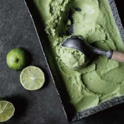 檸檬爽口冰淇淋_VITAMIX_調理機_大侑_檸檬_酪梨_菠菜_食譜_冰品_夏天_自製