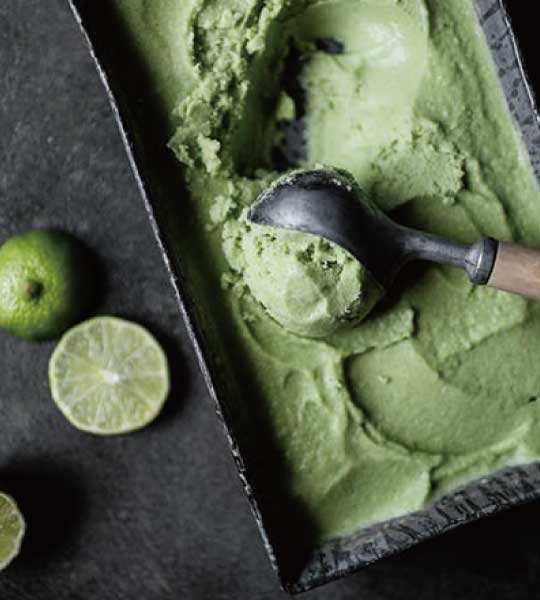 檸檬爽口冰淇淋_VITAMIX_調理機_大侑_檸檬_酪梨_菠菜_食譜_冰品_夏天_自製