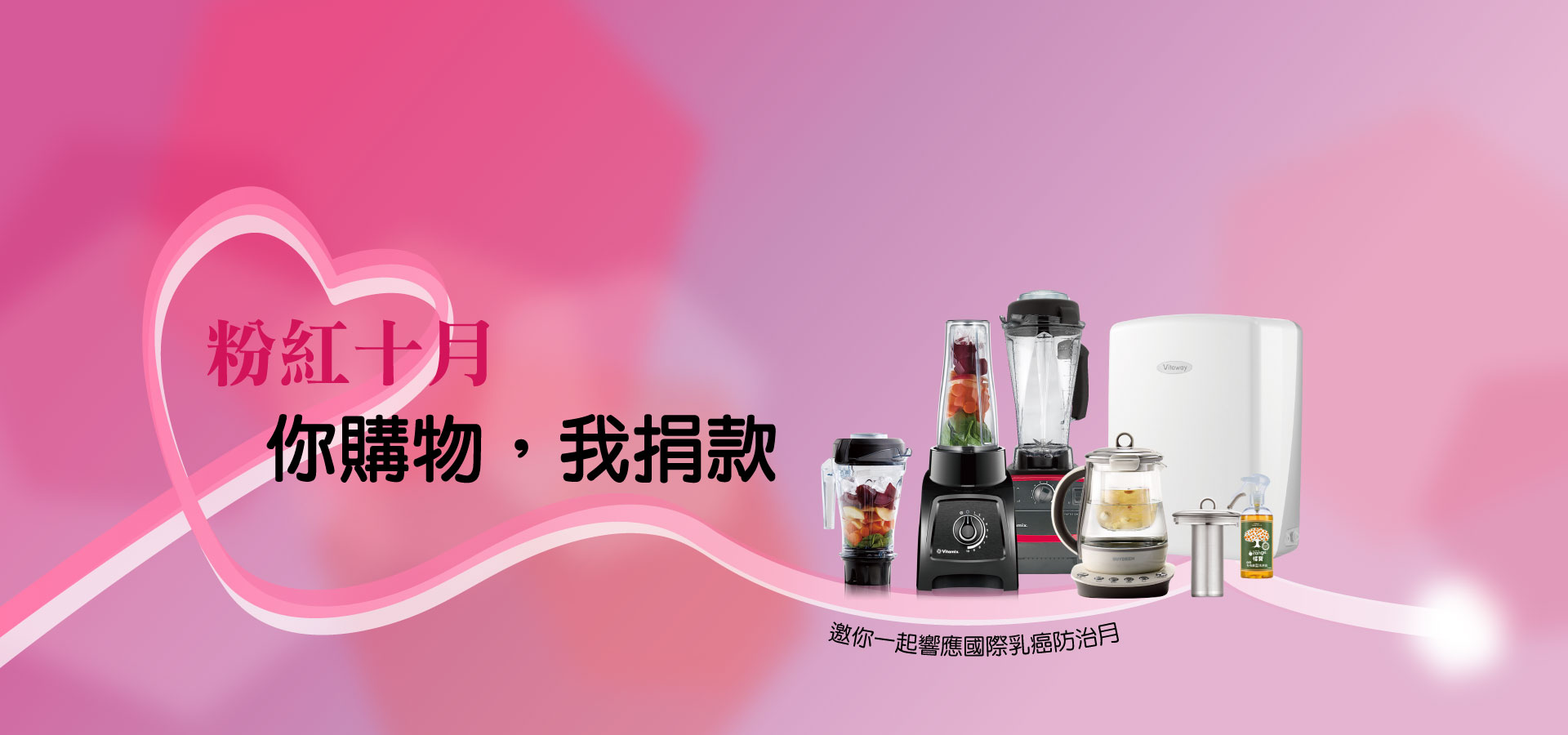 2019年國際乳癌防治月公益捐款活動