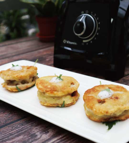 藕香藥泥(日式版)-Vitamix-S30-調理機-大侑料理-蓮藕-山藥-北鼎