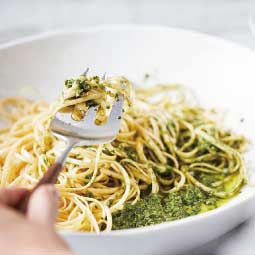 VitamixS30調理機-大侑料理-食譜-青醬義大利麵