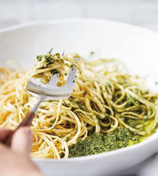 VitamixS30調理機-大侑料理-食譜-青醬義大利麵