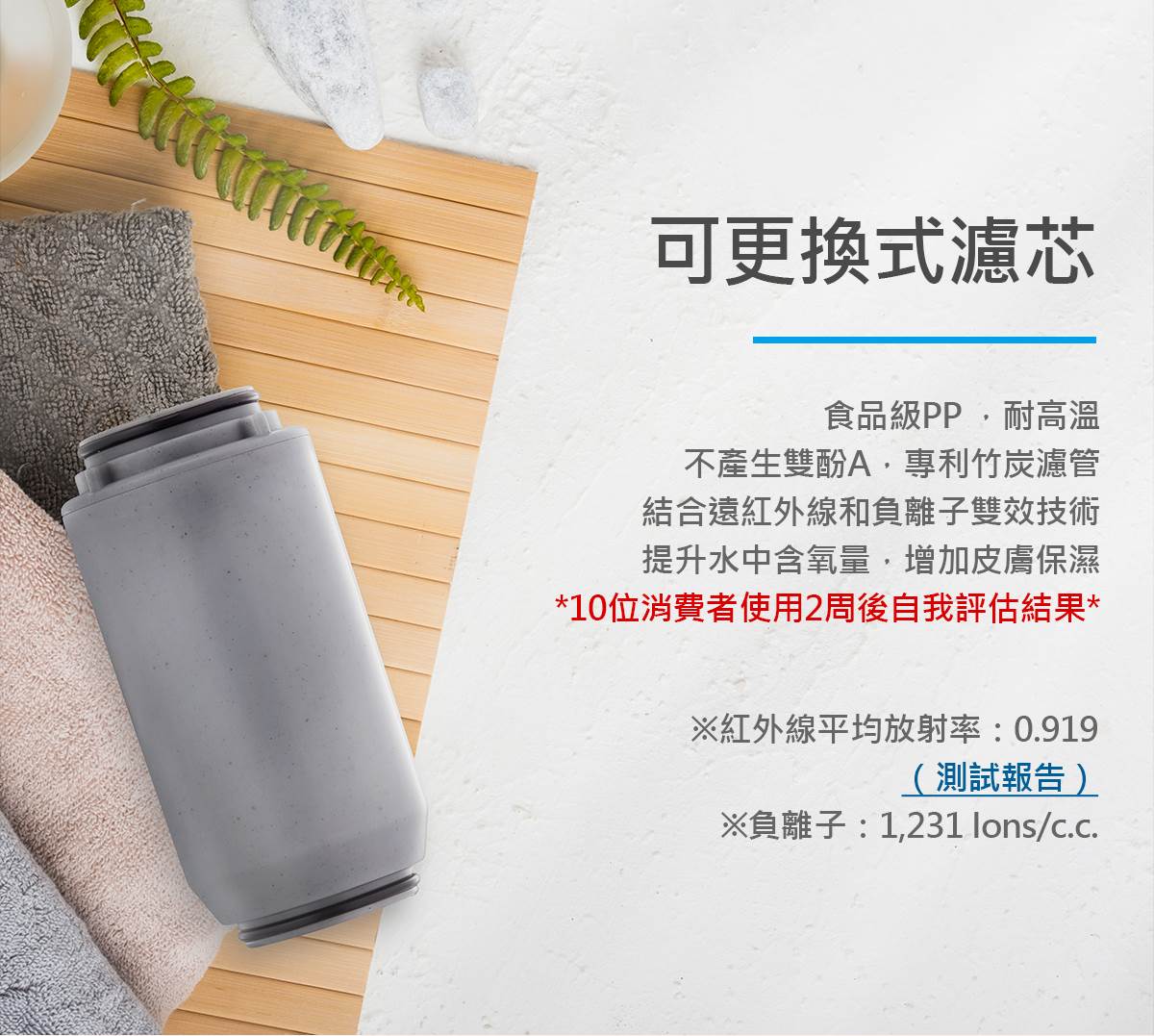 Vitaway-森林SPA沐浴過濾器-11-可更換式濾芯