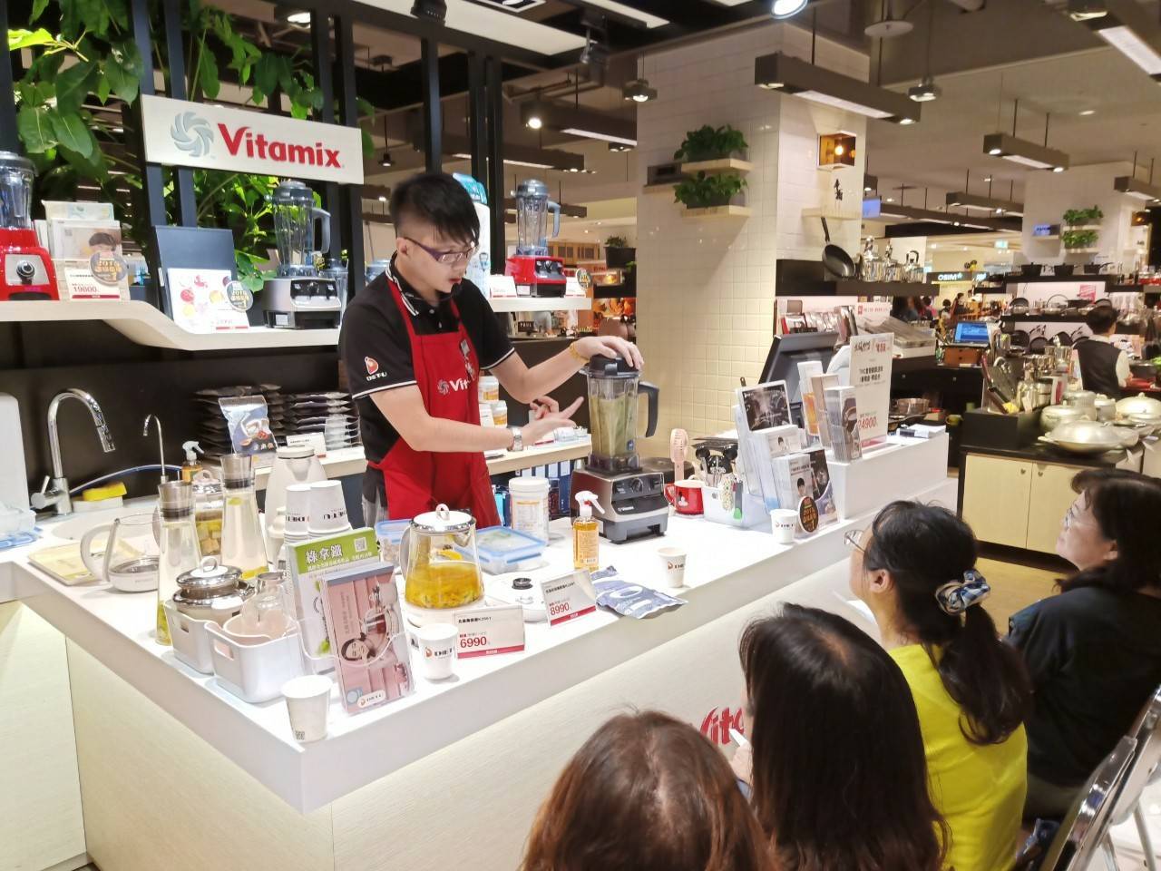 大侑-百貨分享會-Vitamix-北鼎-料理課