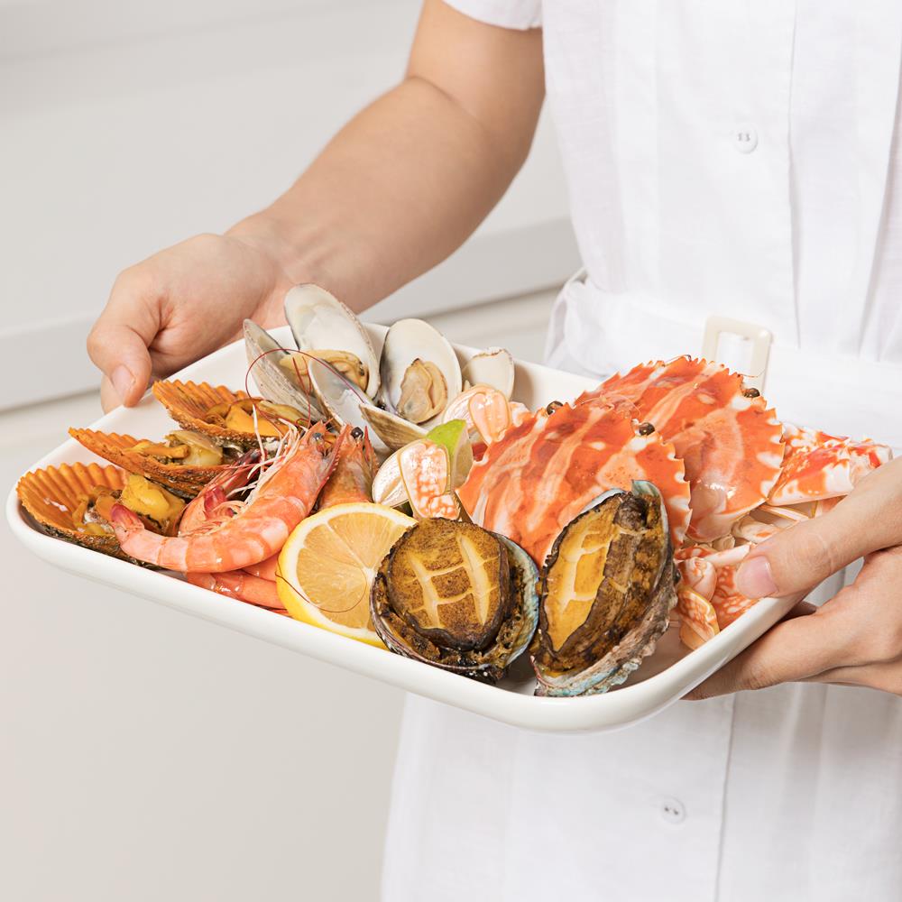 BUYDEEM北鼎方型瓷盤_多功能蒸燉鍋配件