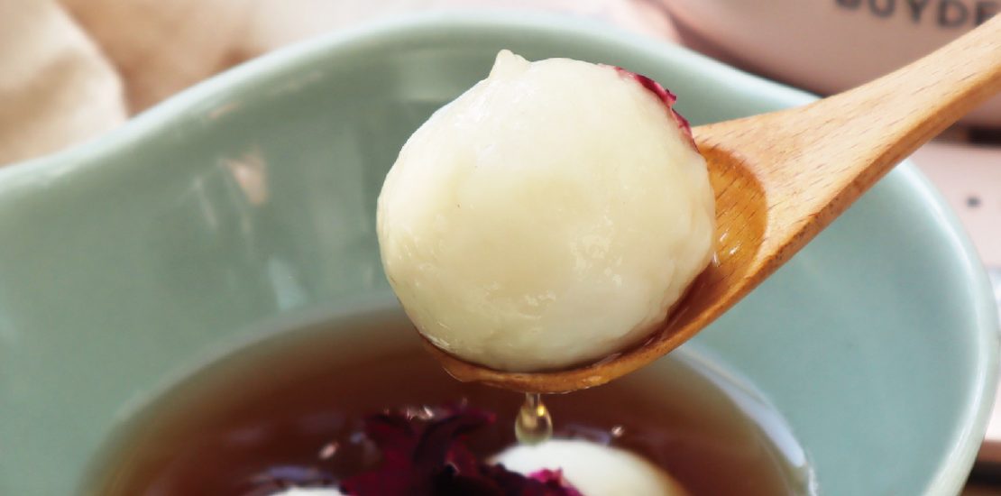 芝麻元宵(湯圓)玫瑰黑薑茶-Vitamix_BUYDEEM_Vitaway-美顏茶-芝麻粒-Vitacodes-好水