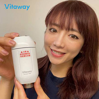 vitaway維他惠-森林-SPA-活水沐浴過濾器-餘氯去除率超過99%-SGS檢測-304不銹鋼接頭-MIT-台灣研發製造-專為台灣水質打造-柔順秀髮-專利遠紅外線-異位性皮膚炎