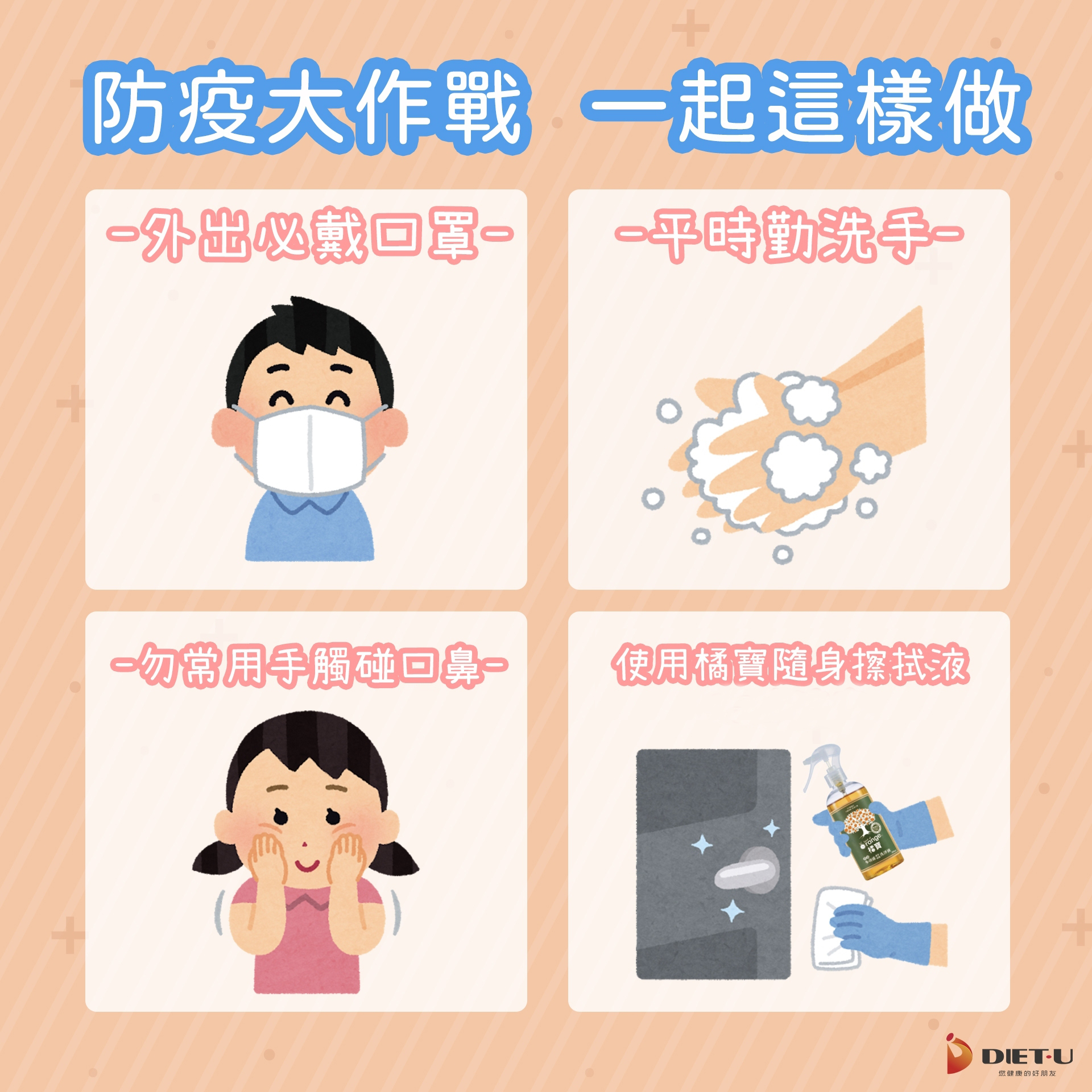 大侑防疫懶人包-防疫大作戰-在家自煮食-綠拿鐵-精力湯-陳月卿-優格-Vitamix超跑級調理機-北鼎粉漾壺-橘寶清洗液-Vitaway好水-大豆胜肽-肺炎-covid19-新型冠狀病毒--戴口罩消毒