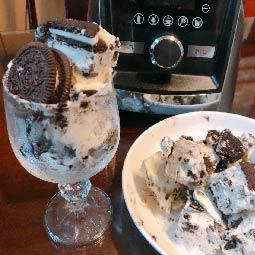 Vitamix調理機-陳月卿-甜點-冰沙-冰淇淋-優格-oreo餅乾