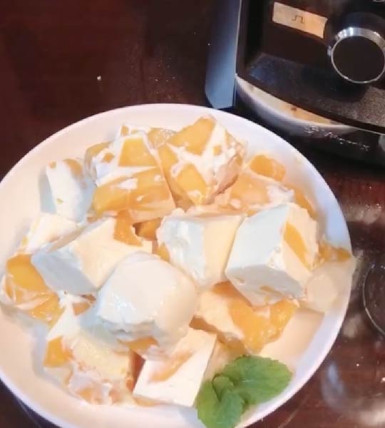 Vitamix調理機-陳月卿-甜點-冰沙-冰淇淋-優格-芒果