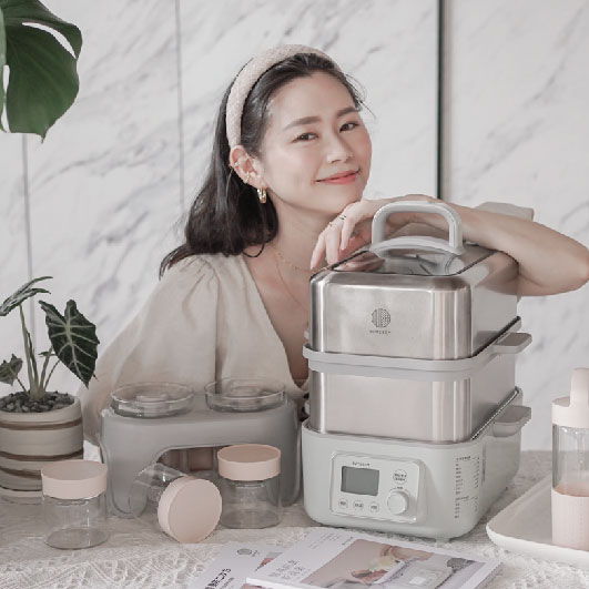 北鼎－BUYDEEM－多功能蒸燉鍋－蒸鍋－優格機－雙層蒸架－陳月卿－小資族－時尚－優格-電鍋-消毒-燉湯-解凍-陳月卿
