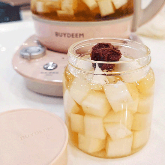 北鼎-BUYDEEM-烹煮壺-粉漾壺-美顏壺-食譜-便當菜-蛋白質-減脂便當-蝦仁豆腐蒸蛋