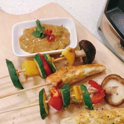 Vitamix調理機-陳月卿-超跑級調理機-A3500i-A2500i-中秋節-烤肉-南洋沙嗲烤肉串