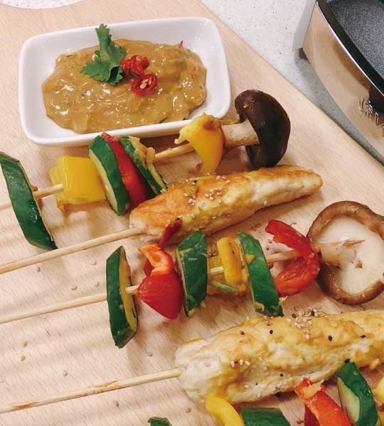 Vitamix調理機-陳月卿-超跑級調理機-A3500i-A2500i-中秋節-烤肉-南洋沙嗲烤肉串