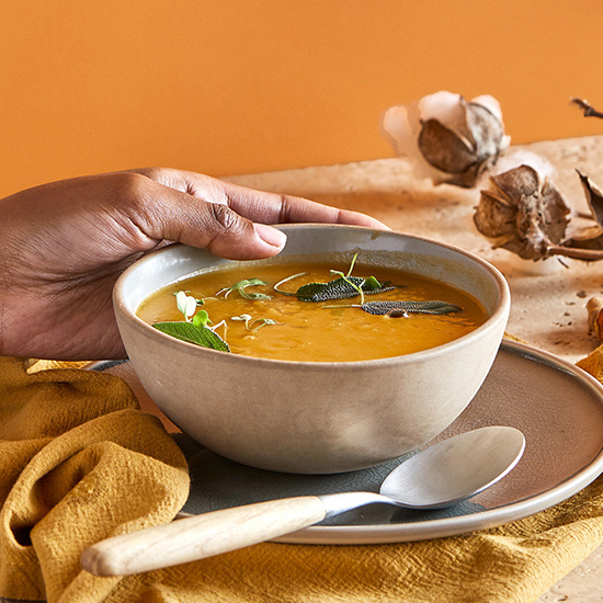 Vitamix調理機-陳月卿-超跑級調理機-萬聖節-南瓜-洋蔥-濃湯