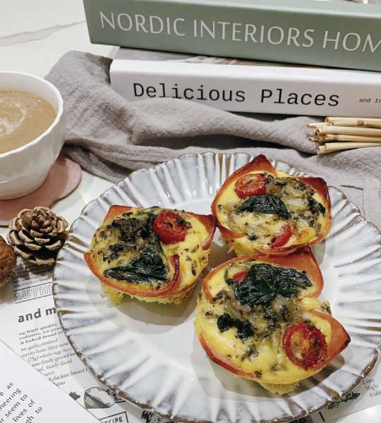 雞蛋火腿瑪芬-Vitamix調理機-A2500i-A3500i-超跑級調理機-