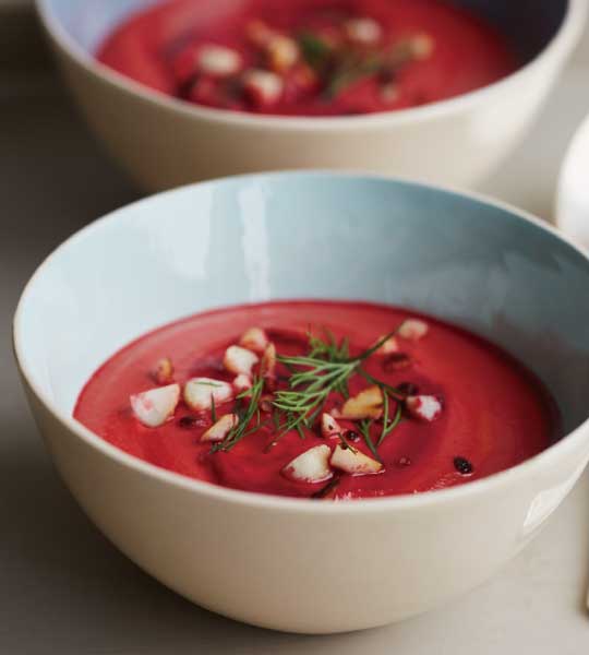 Vitamix調理機-A2500i-A3500i-超跑級調理機-甜菜跟番茄濃湯