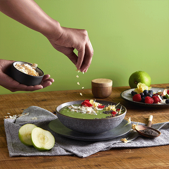 Vitamix-A2500i-A3500i-超跑級調理機-Ascent-陳月卿-養生達人-綠拿鐵-羽衣甘藍蘋果果昔碗-果昔碗-健康