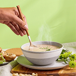 Vitamix調理機-A2500i-A3500i-超跑級調理機-濃湯-法式蘑菇腰果濃湯-陳月卿