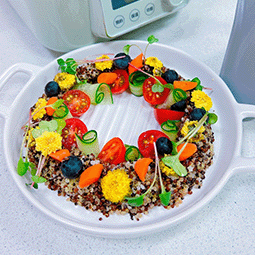 Vitamix調理機-A2500i-A3500i-超跑級調理機-北鼎-BUYDEEM-多功能蒸燉鍋-陳月卿-養生達人-食譜-蔬食花圈