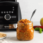 Vitamix調理機-A2500i-A3500i-超跑級調理機-北鼎-BUYDEEM-多功能蒸燉鍋-陳月卿-養生達人-食譜-夏天-醬料－蘋果蒜味辣醬