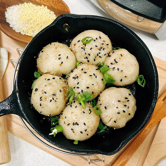 Vitamix調理機-A2500i-A3500i-超跑級調理機-陳月卿-養生達人-食譜-米生煎包-無米樂