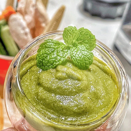 Vitamix調理機-A2500i-A3500i-超跑級調理機-北鼎-BUYDEEM-多功能蒸燉鍋-陳月卿-養生達人-食譜-夏天-醬料－香菜薄荷醬
