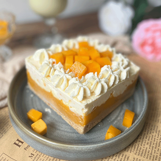 Vitamix調理機-A2500i-A3500i-超跑級調理機-陳月卿-養生達人-食譜-小吃-甜點-蛋糕-芒果-水果蛋糕-芒果蛋糕-冰淇淋蛋糕