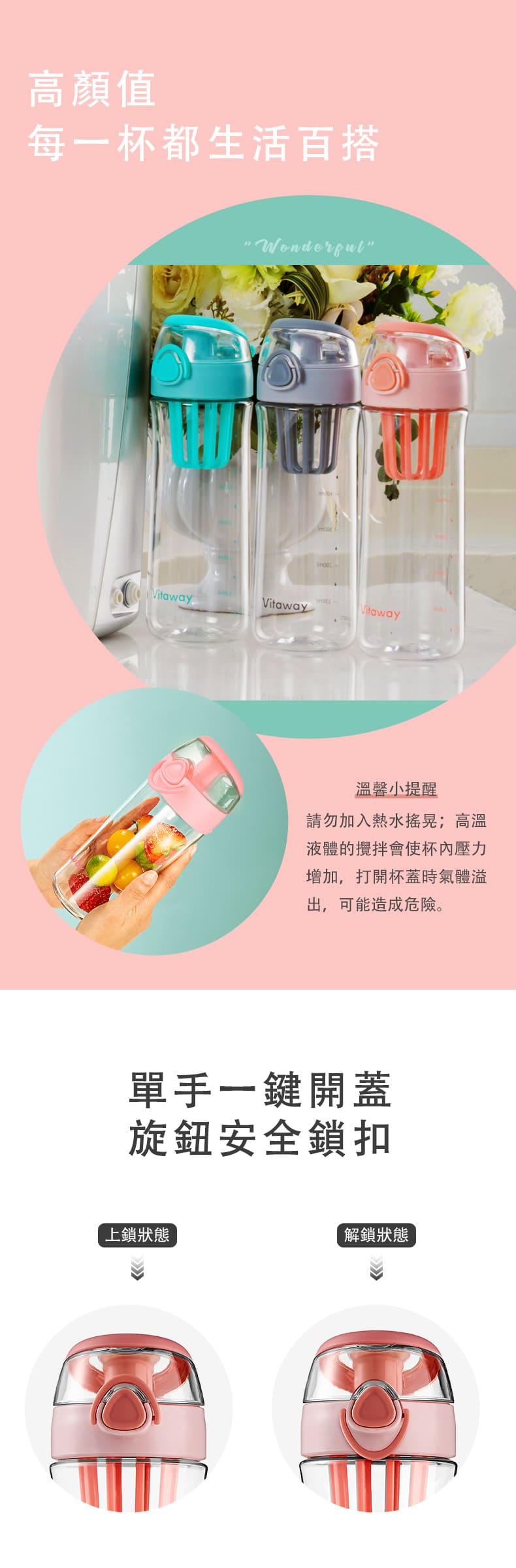 大侑-Vitaway-搖搖杯-穀豆-蛋白粉-防漏搖搖杯-運動搖搖杯-Bottle-運動-環保杯-水瓶-水壺