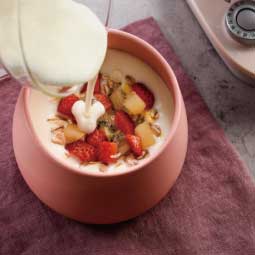 北鼎-BUYDEEM-多功能蒸燉鍋-陳月卿-養生達人-食譜-北鼎粉漾壺 自製水果優格