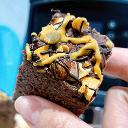 Vitamix調理機-A2500i-A3500i-超跑級調理機-陳月卿-養生達人-食譜-下午茶-食農--綠色食譜-綠色飲食-永續飲食-布朗尼-地瓜甜點-燕麥-素食