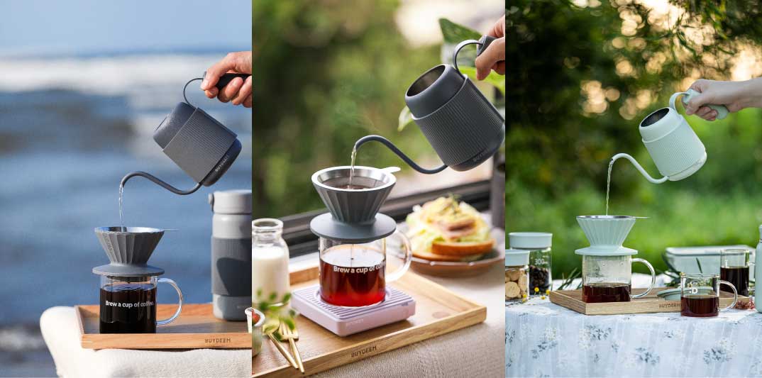 BUYDEEM北鼎手沖咖啡壺-嘖嘖早鳥預購