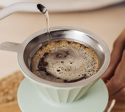 BUYDEEM北鼎手沖咖啡壺-咖啡渣運用-環保