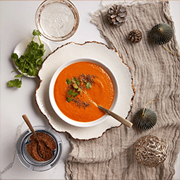 Vitamix調理機-A2500i-A3500i-超跑級調理機-陳月卿-養生達人-食譜-下午茶-食農-綠色食譜-綠色飲食-永續飲食-聖誕節-胡蘿蔔湯