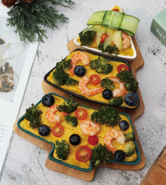 vitamix調理機-BUYDEEM-北鼎-多功能蒸燉鍋-豬豬盒-陳月卿-養生達人-食譜-食農-食農教育-綠色食譜-綠色飲食-永續飲食-當季食材-在地食材-sdgs-esg-聖誕節-料理-聖誕樹-南瓜-蝦仁-花椰菜