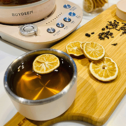 北鼎-粉漾--多功能烹煮壺-one用壺-BUYDEEM-陳月卿-養生達人-食譜-食農-食農教育-綠色食譜-綠色飲食-永續飲食-當季食材-在地食材-烏龍茶-茶飲-養生茶