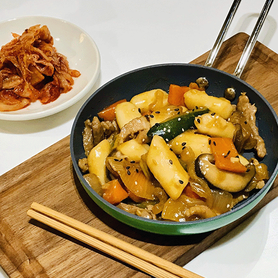 Vitamix調理機-A2500i-A3500i-超跑級調理機-陳月卿-養生達人-食譜-韓國料理-炒年糕-辣炒年糕-宮廷料理-異國料理