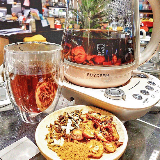 北鼎-粉漾-多功能烹煮壺-one用壺-BUYDEEM-陳月卿-養生達人-食譜-食農教育-排毒-茶飲-山楂陳皮茶