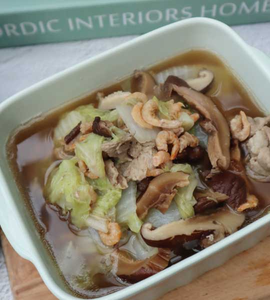 BUYDEEM-北鼎-粉漾-烹煮壺-one用壺-BUYDEEM-陳月卿-養生達人-食譜-西班牙蒜蝦-免開火-免顧火-白菜滷-低脂