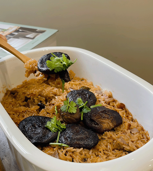 大侑-dietu-食譜-料理分享-北鼎BUYDEEM-多功能蒸燉鍋-陳月卿-養生達人-素食-芋頭-油飯