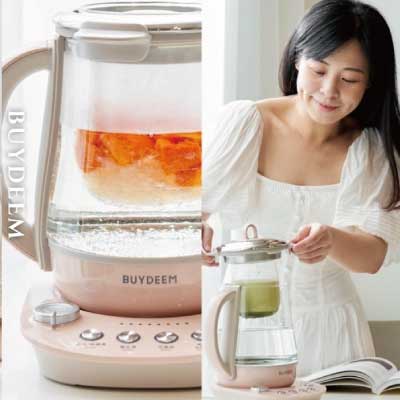 北鼎粉漾-小胖盈-BUYDEEM-北鼎-粉漾-烹煮壺-one用壺-BUYDEEM-陳月卿-養生達人-食譜-免開火-免顧火-抹茶布丁-綠豆薏仁湯-中藥行-養生-生活-保養