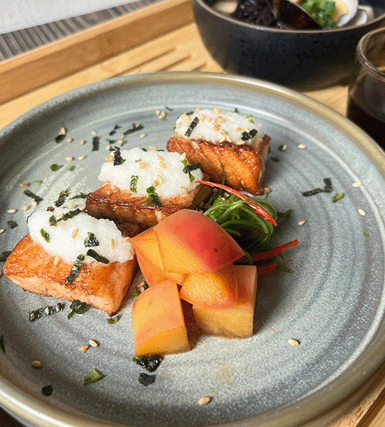 大侑-dietu-食譜-料理分享-Vitamix-A3500i超跑級調理機-陳月卿-養生達人-養生-和風果香鮭魚