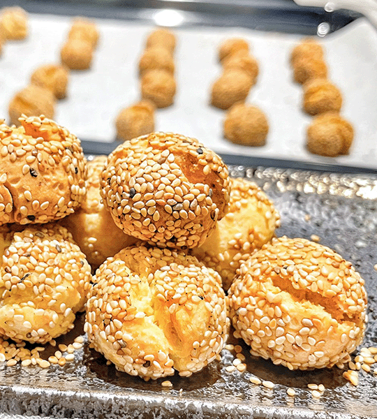 大侑-dietu-食譜-料理分享-Vitamix-A3500i超跑級調理機-烘焙-點心-芝麻-芝麻開口笑