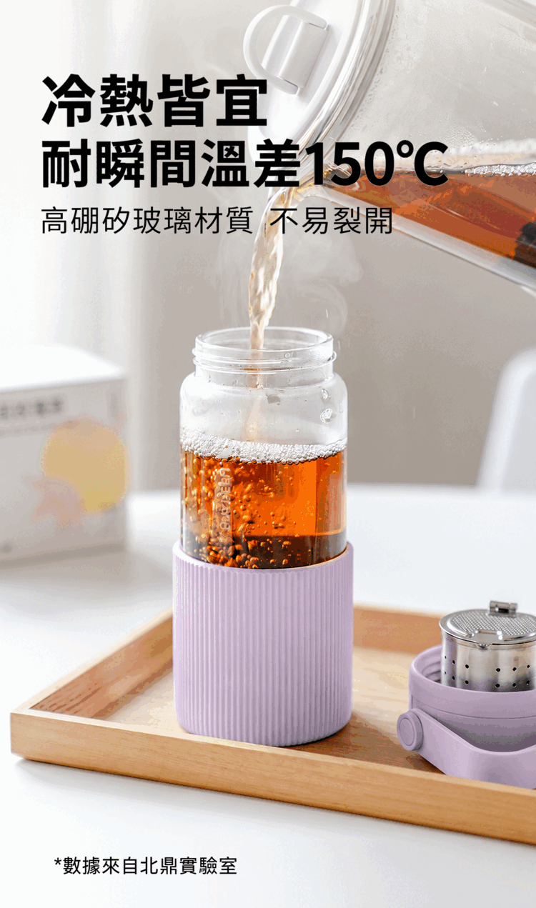 大侑_dietu_BUYDEEM_北鼎_玻璃隨身杯_茶藍_泡茶_環保杯_外帶杯_飲料_環保_永續_愛地球_ESG_陳月卿_茶水分離杯_泡茶杯_水壺