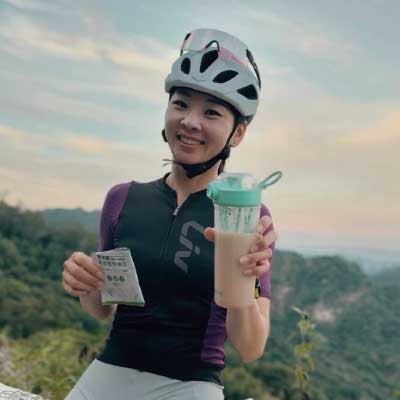 vitacodes-維他顧-穀豆蛋白-優質蛋白-蛋白質-素食-vegan-蔬食-運動員-體育-自行車-單車-金牌-國手-易芳如-推薦-愛用-分享-捷安特